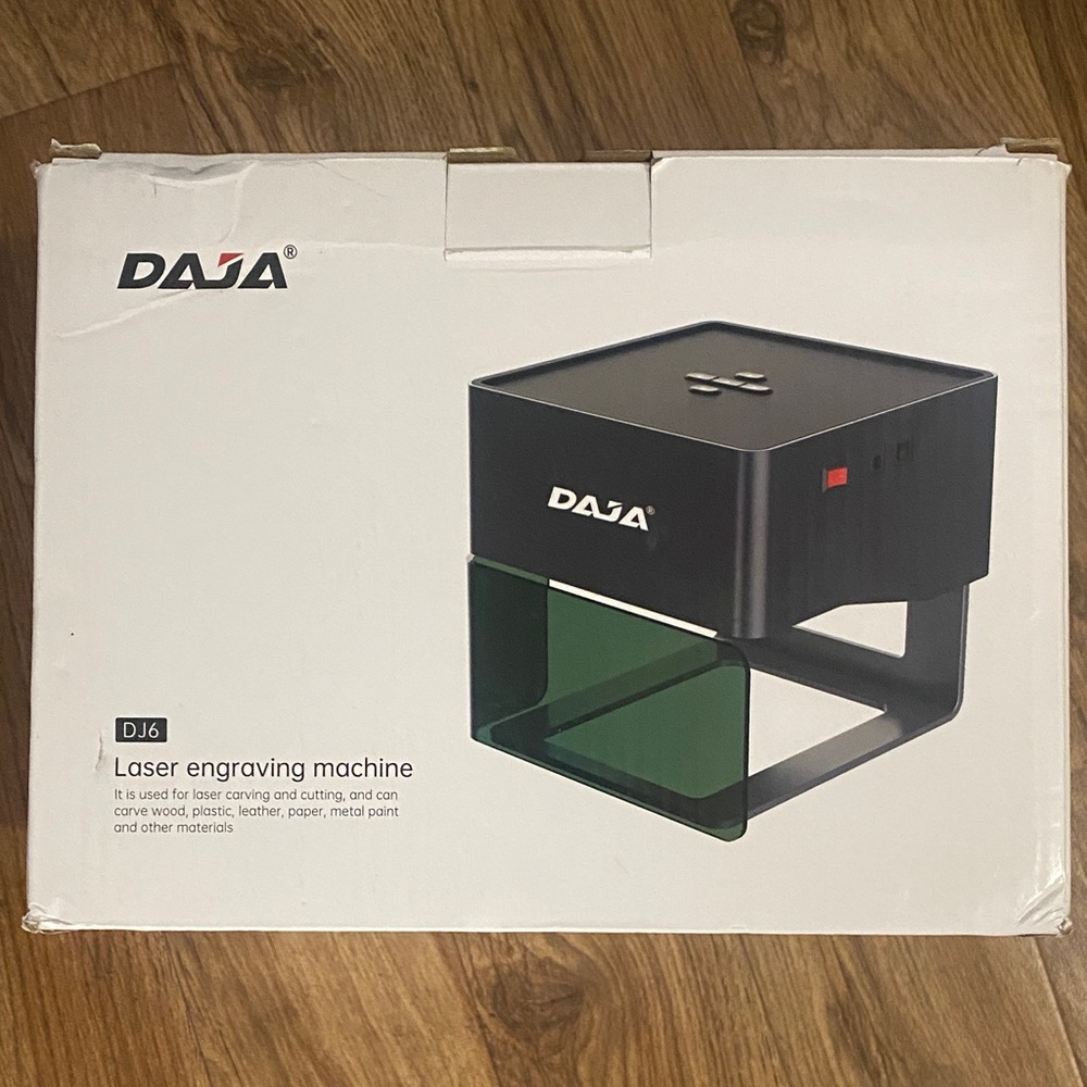 DJ6 Black Laser Engraving Machine
